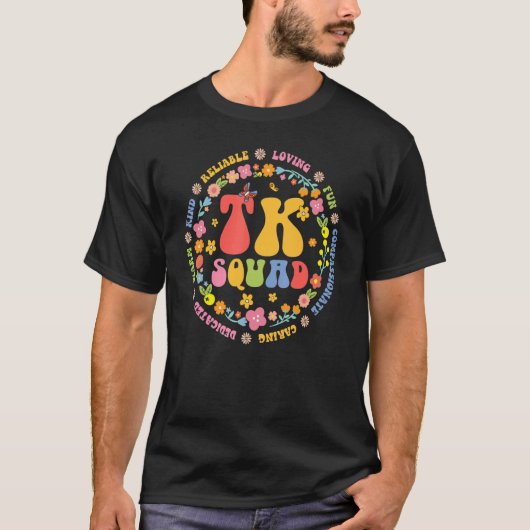 TKスクワッド移行幼稚園新学期 Tシャツ (正面)