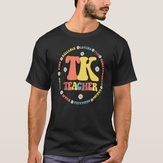 Tk先生移行幼稚園へ戻る Tシャツ (正面)