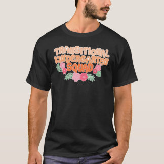 Tk Squad Teacher Floral Retro 70s Groovy Tシャツ