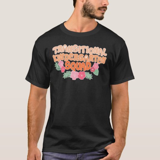 Tk Squad   Teacher Floral Retro 70s Groovy Tシャツ (正面)