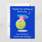 TKA_感謝していは私たちにサービスを提供するreminder ポストカード (正面/裏面)