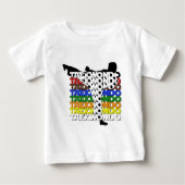 TKDの色 ベビーTシャツ (正面)