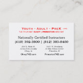 TKDカード 名刺 (裏面)