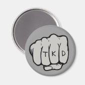 TKD第1丸磁石 マグネット (正面/裏面)