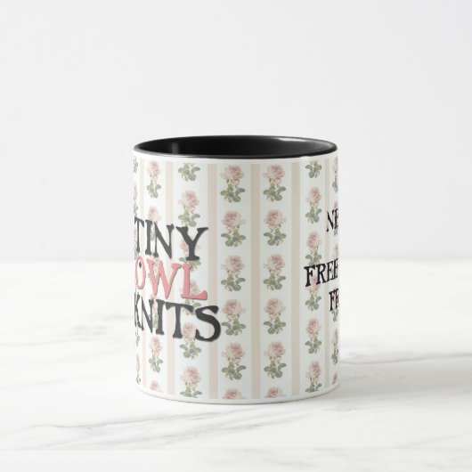 TKEAはパターン金曜日の茶マグを放します マグカップ (中央)