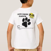 TKOの子犬のTシャツ Tシャツ (裏面)