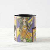 TKWのロゴのストリップのマグ マグカップ (中央)