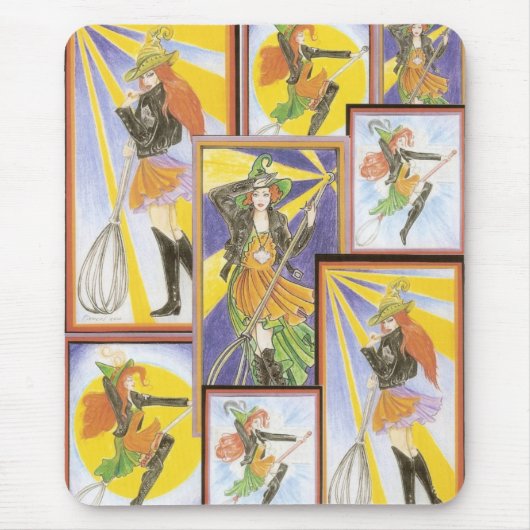 TKWのロゴのマウスパッド マウスパッド (正面)