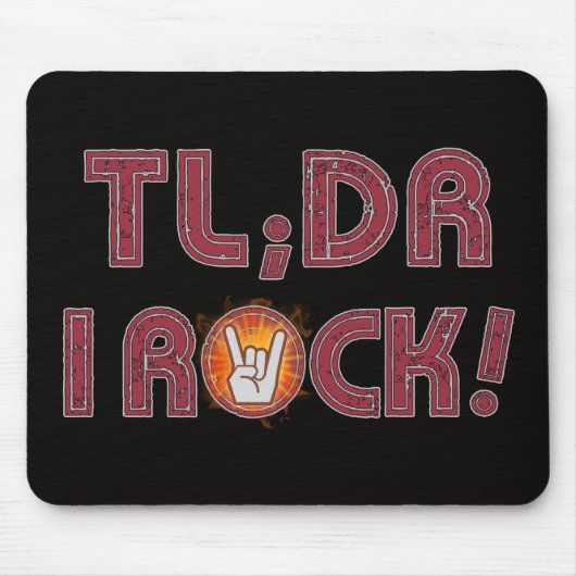 TL；博士Iロック！ マウスパッド (正面)