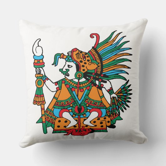 Tlazolteotl – 地球の母親の汚物の女神 クッション (裏面)