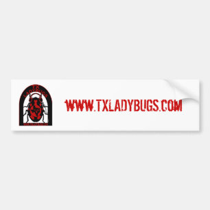 TLB URLのバンパーステッカー バンパーステッカー