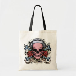 TLCのナースのスカル トートバッグ