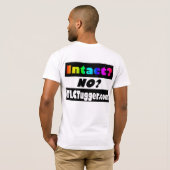 TLC Tuggerのロゴ-色の背部によって黒くして下さい Tシャツ (裏面フル)