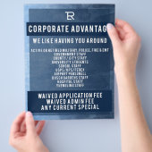 TLRコーポレートアドバンテージ フライヤー (手)