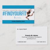 TLSのコーチおよびディストリビューターの名刺 名刺 (正面/裏面)