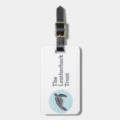 TLTの荷物のラベル ラゲッジタグ (正面縦)