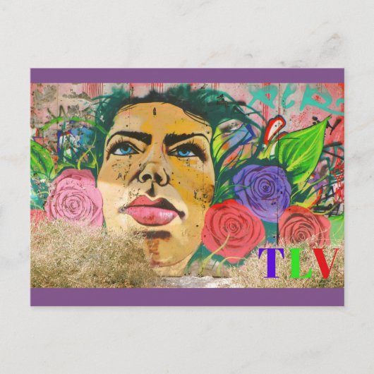 TLVグラフィティアートポストカード ポストカード (正面)