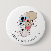 TM10 Cichlasoma spp 缶バッジ (正面)