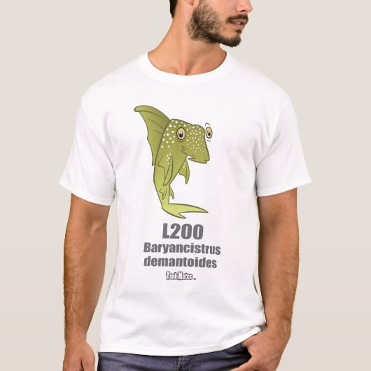 TM-04-L200 Baryancistrusのdemantoides Tシャツ (正面)