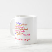 TMAHAのwordleのマグ コーヒーマグカップ (正面左)