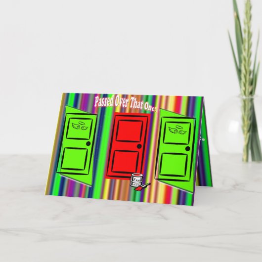 TMHコレクションカラフル – パソバーホーリーデイカード カード (正面)