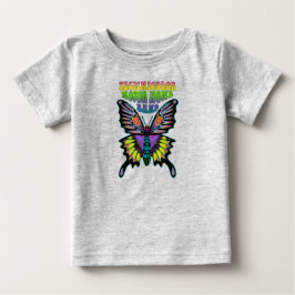 TMHバンドピースサイケデリックバタフライ ベビーTシャツ