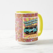 TMHビーチヴァンフラワーパワーマグ マグカップ (正面右)