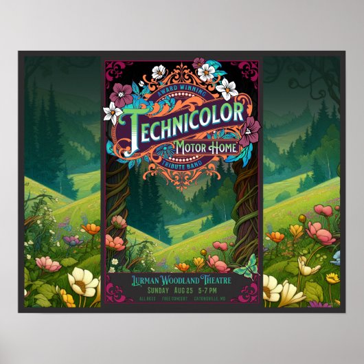 TMHラーマンフォレスト16 x 20 ポスター (正面)