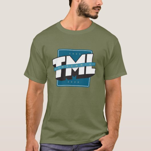 TML創立100周年記念 メンズ Tシャツ (正面)