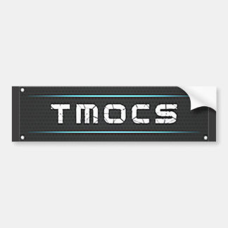 TMOCS DJのロゴ バンパーステッカー