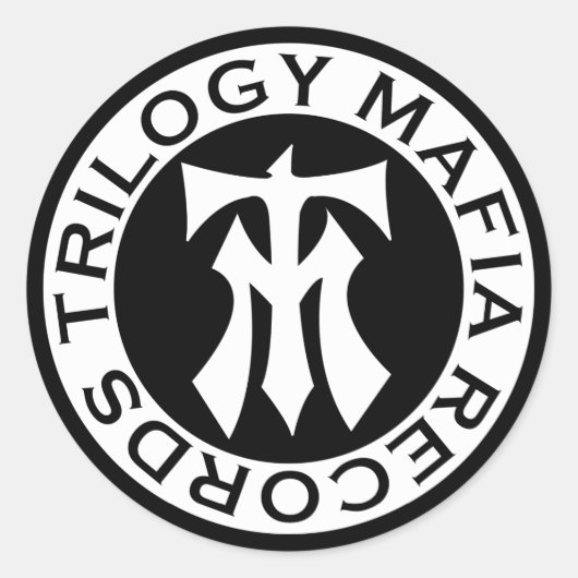 TMRステッカー ラウンドシール (正面)