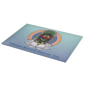 TMRescueロータスフラワーロゴ カッティングボード (角)