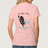 TNの英雄のワイシャツ Tシャツ (裏面)