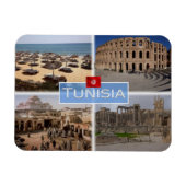 TNチュニジア –  マグネット (横)