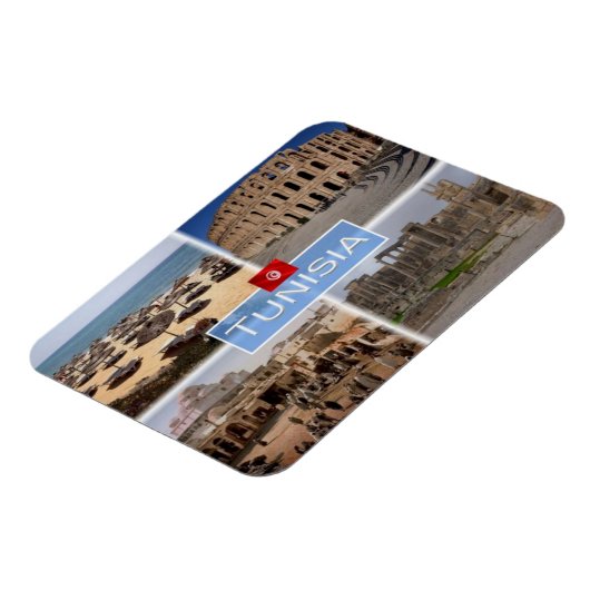 TNチュニジア –  マグネット (左側)