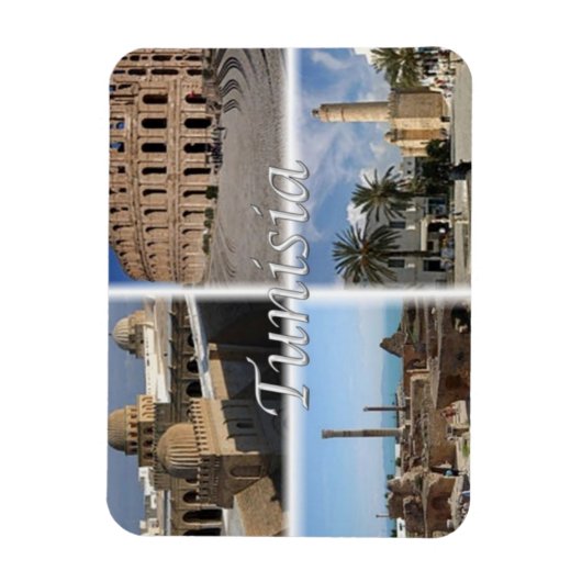 TNチュニジア –  マグネット (縦)