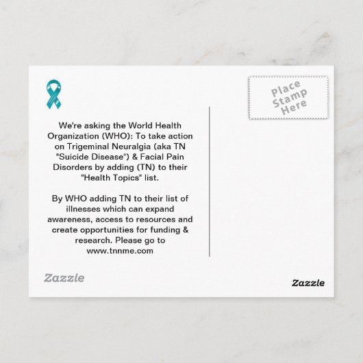 TN認識度はがき ポストカード (裏面)