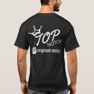 TN黒T （INSTAを追加） Tシャツ