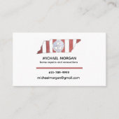 TN state flag business cards 名刺 (正面)