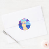 Tneステラルグルーヴアスタームラウンドステッカー#02 ラウンドシール (封筒)