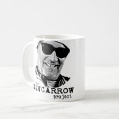 TNPのコーヒー・マグ-黒いロゴ コーヒーマグカップ (正面左)