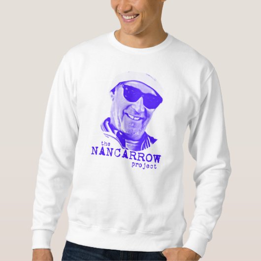 TNPのスエットシャツ -- 白か青 スウェットシャツ (正面)