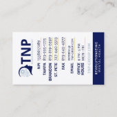 TNP参照カード 名刺 (正面)