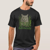 TNRアドボケイト ユニセックス 半袖Tシャツ 猫レスキュー Tシャツ (正面)