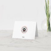 TNRネコ救助トラップニューター・リターンがボランティアを採用 サンキューカード (裏面)