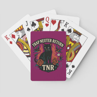 TNR ロカビリー キャット Trap Neuter Return ヴィンテージ タトゥー トランプ