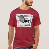 TNR CATレスキュートラップノイターワクチン接種リターン Tシャツ (正面)