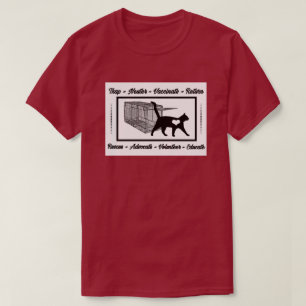 TNR CATレスキュートラップ中性子ワクチン接種復帰 Tシャツ