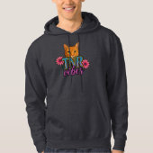 TNR Vibes Cat Rescue Unisex Hoodie パーカ (正面)