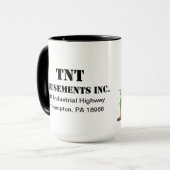 TNTのアヒルピンボールマグ マグカップ (正面左)